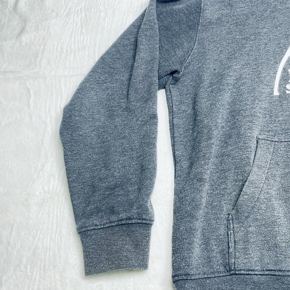 Burton Snowboards LS Pullover M Gray Hoodie Kangaroo Pocket Hoodie - Picture 6 of 16